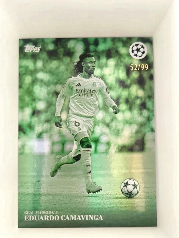Simplicidad Green Camavinga 52/99 Topps UCL Real Madrid Champions League 2024-25